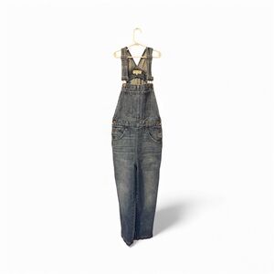 Madewell Women's Dark Blue Denim Overalls